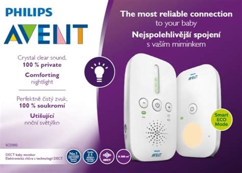 Prehľad typov elektronických opatrovateliek Philips Avent