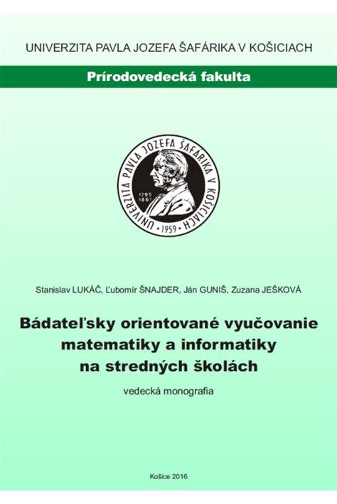 Schéma bádateľsky orientovaného vyučovania
