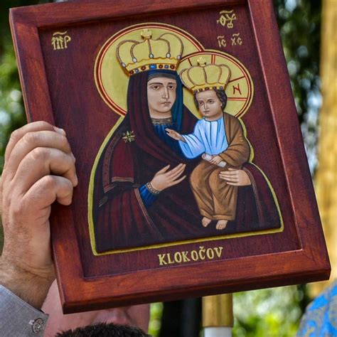 Ikona Presvätej Bohorodičky z Gréckokatolíckeho Kostola vo Svidníku - Záhradná