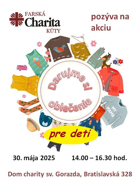 Ľudia darujú oblečenie do charity