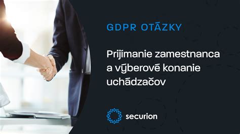 Schéma právnych základov GDPR