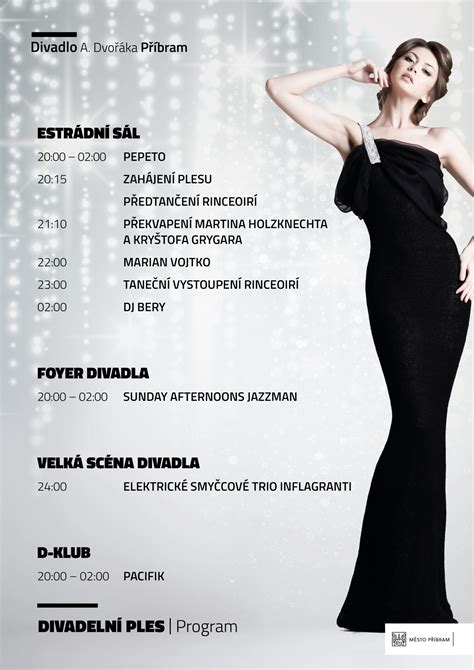 Program venčekového plesu a typy tancov