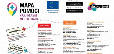 Mapa pomoci a kontakty na zariadenia pre liečbu závislostí v ČR