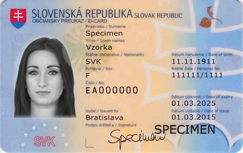 Občiansky preukaz Slovenskej republiky