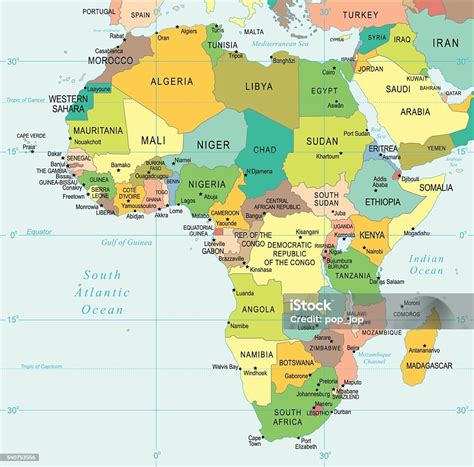 Mapa Afriky s vyznačením krajín, kde pomáha Dobrá novina