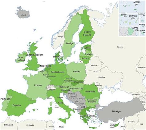 Mapa EÚ s indexmi životnej úrovne