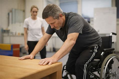 Pacientka a terapeutka pri výchovnej rehabilitácii