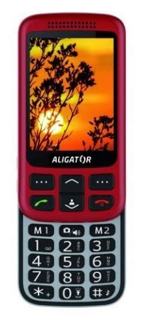 Aligator VS900 Senior Dual SIM: dizajn a funkcie