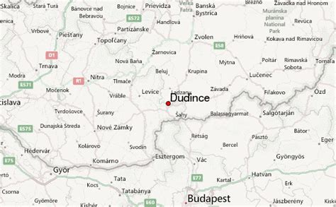 Mapa Dudiniec s vyznačením hotela Flóra a okolia