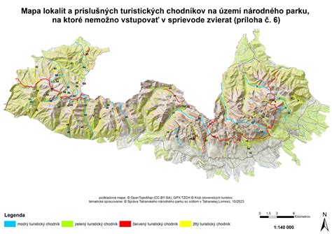 Mapa obľúbených kúpeľných lokalít