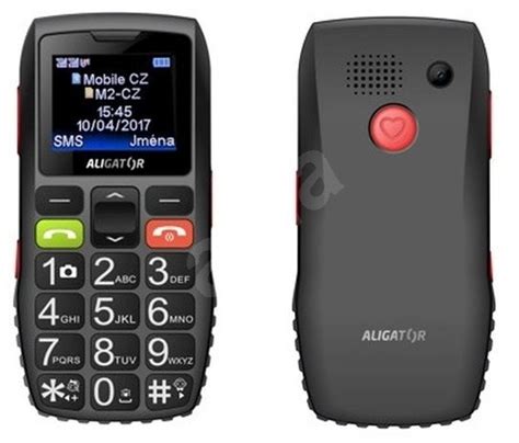 Mobilný telefón Aligator A440 Senior s veľkými tlačidlami a prehľadným displejom