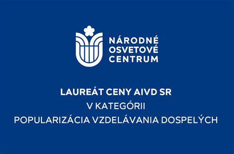 Ceny AIVD a význam vzdelávania dospelých