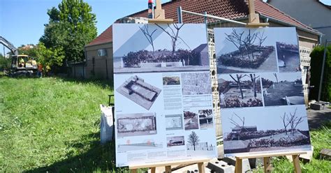 Fotografia poškodeného pamätníka s puklinami