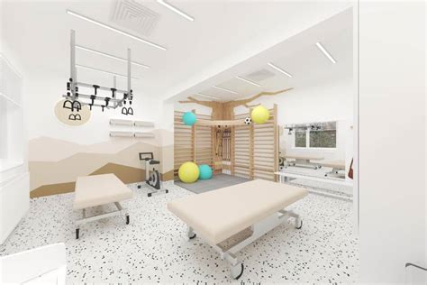 moderné rehabilitačné centrum s vybavením pre deti