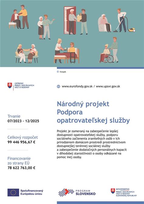 Ilustrácia opatrovateľskej starostlivosti