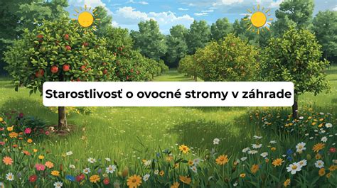 Ročné obdobia starostlivosti o ovocné stromy