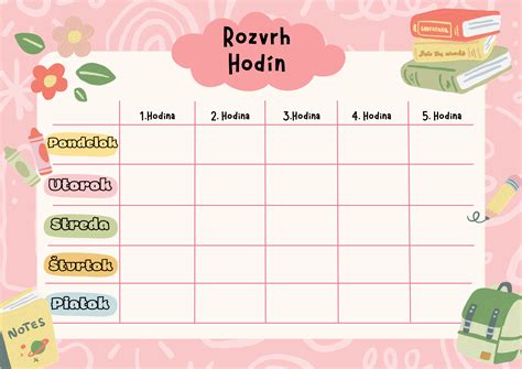 Rozvrh hodín pre študentov urgentnej zdravotnej starostlivosti