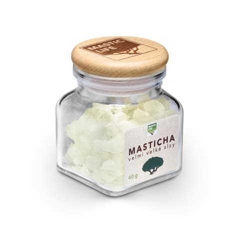 Masticha - prírodná živica na žuvanie