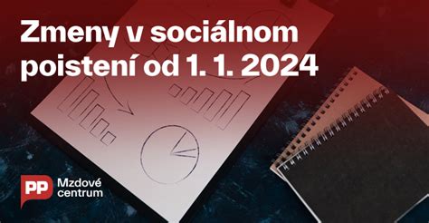 Zmeny v sociálnom poistení 2024