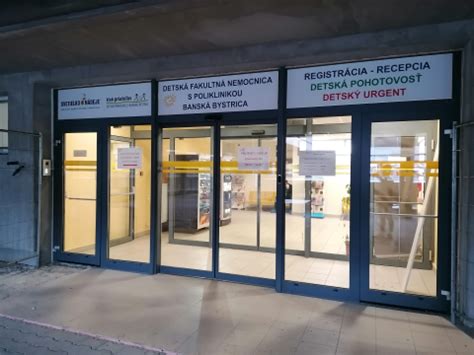 Vchod do zariadenia Kanaán Banská Bystrica