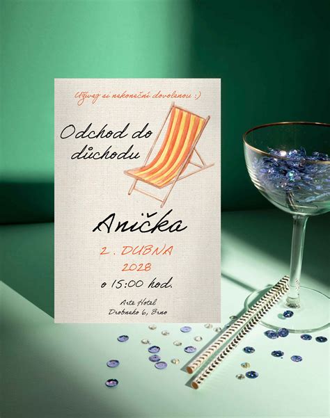 Motívy pozvánok na oslavu odchodu do dôchodku