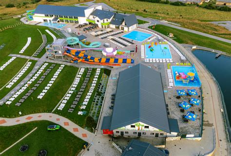 Aquapark Lipany - pohľad z vtáčej perspektívy