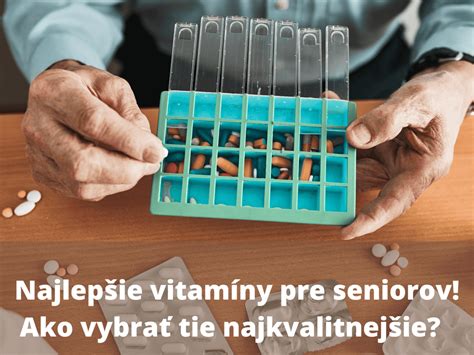 vitamíny pre seniorov