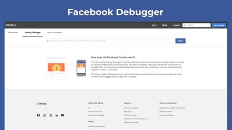 Ukážka nástroja Facebook Debugger pre optimalizáciu náhľadu príspevku