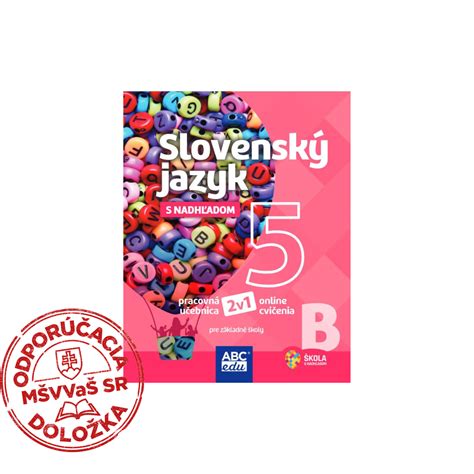 Príklad myšlienkovej mapy pre slovenský jazyk
