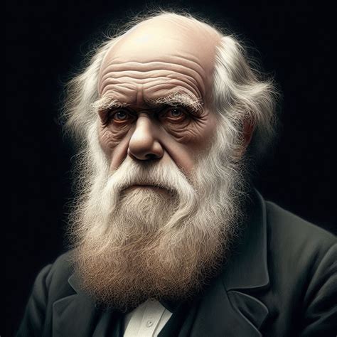 Charles Darwin portrét