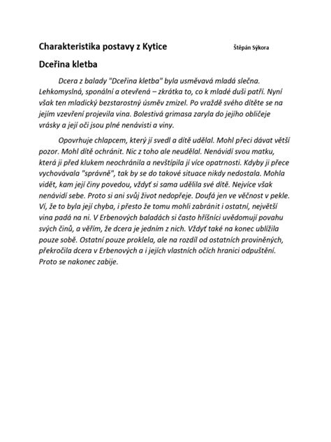 Charakteristika sociálneho typu postavy
