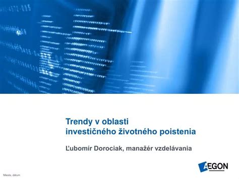 Schéma fungovania investičného životného poistenia