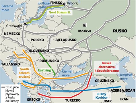 Mapa znázorňujúca hlavné migračné trasy do Európy