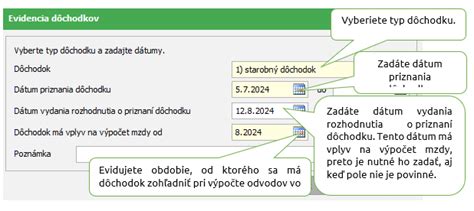 Typy dôchodkov a ich evidencia