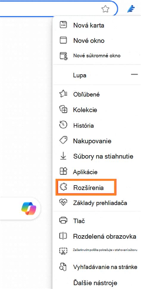Ikona rozšírenia prehliadača