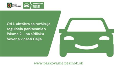 Infografika o nových pravidlách parkovania v Prievidzi
