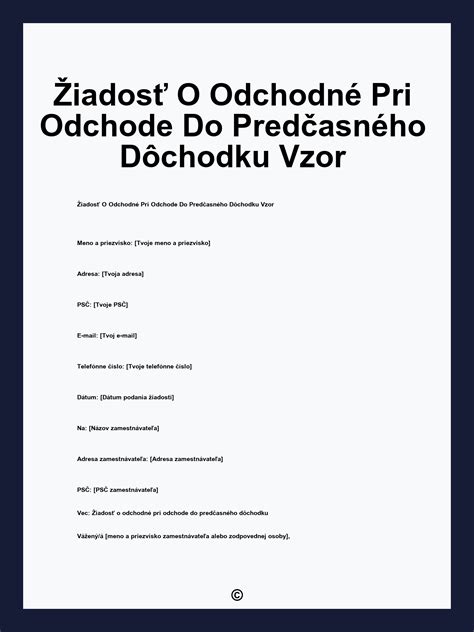 schéma procesu odchodu do dôchodku a nároku na odchodné