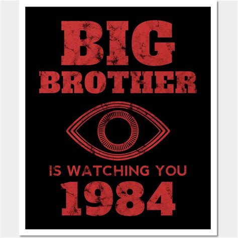 Symbol Big Brother z knihy 1984