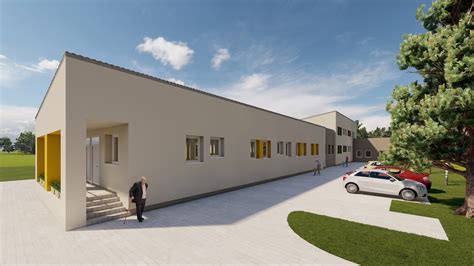 Vizualizácia projektu domu pre seniorov v Štúrove