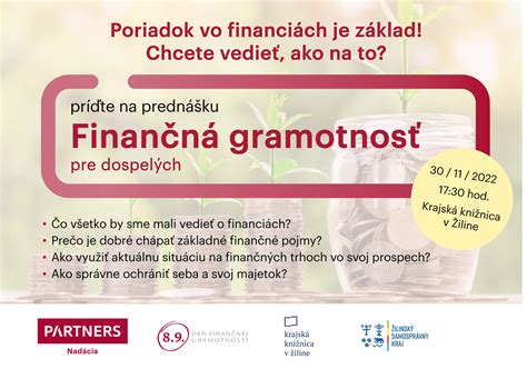 infografika o finančnej gramotnosti