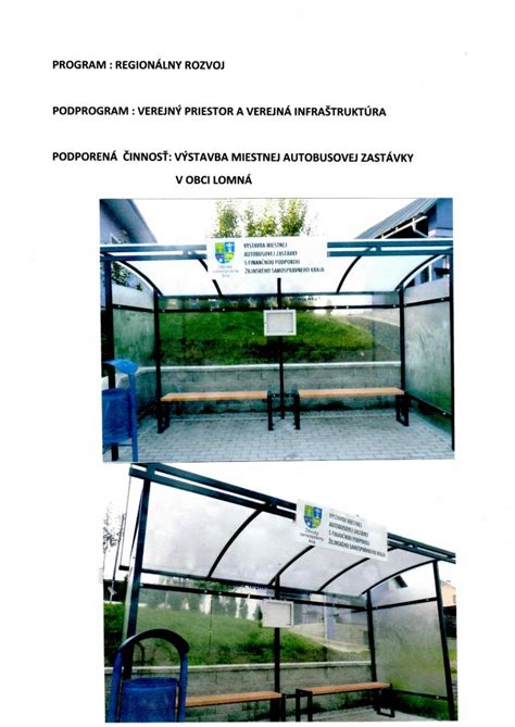Schéma bezbariérovej autobusovej zastávky
