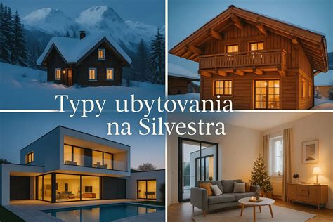 Koláž fotografií rôznych typov ubytovania v okolí Starého Smokovca