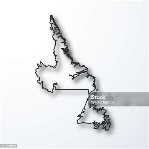 Mapa historického pôvodu labradora: Newfoundland