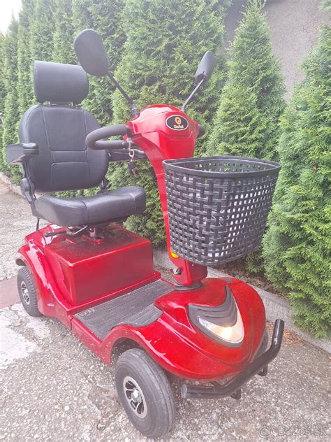 Elektrický skúter pre seniorov
