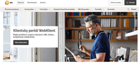 Ilustrácia portálu WebKlient