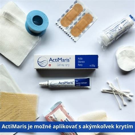 ActiMaris gély a roztoky na hojenie rán
