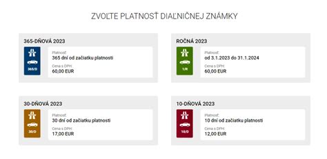 Diaľničná známka a výnimky z platby