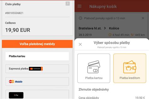 Ilustrácia mobilnej aplikácie ZSSK s virtuálnym preukazom