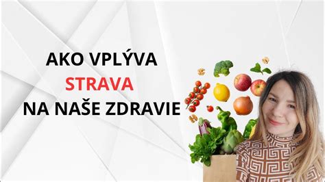 Vplyv stravy a životného štýlu na pleť
