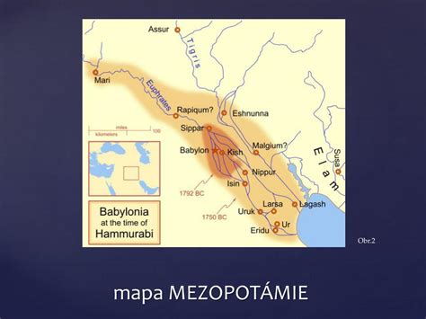 Historická mapa Mezopotámie s vyznačením územia pôvodu perzských mačiek